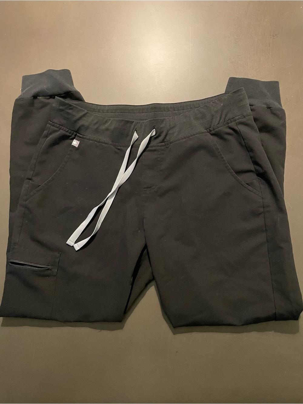 Figs Black Women’s Drawstring Scrub Joggers